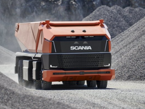 Автономный самосвал Scania демонстрирует будущее беспилотных грузовиков