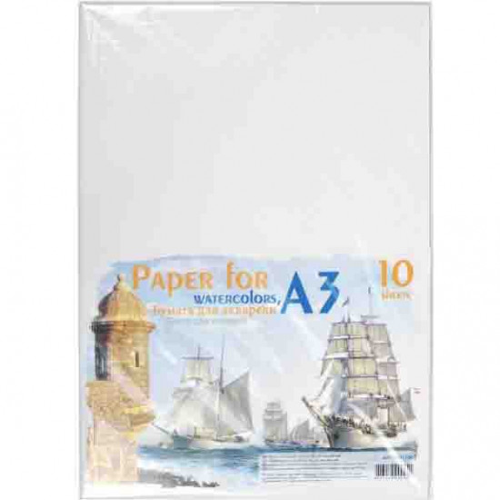 БУМАГА АКВАРЕЛЬНАЯ 200Г/М2 А4 ГР1003 ГОЗНАК БУМАГА АКВАРЕЛЬНАЯ 200Г/М2 А4 ГР1003 ГОЗНАК