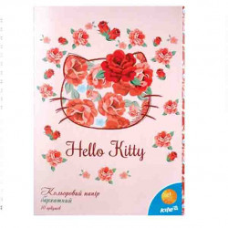  БУМАГА ЦВ.БАРХАТНАЯ 10Л/10ЦВ А4 KITE HK15-251