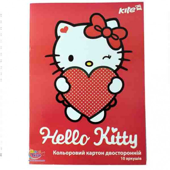 КАРТОН ЦВ. 2-Х СТОРОН.10ЦВ.10 ЛИСТ. А4 HK 17-255 КАРТОН ЦВ. 2-Х СТОРОН.10ЦВ.10 ЛИСТ. А4 HK 17-255