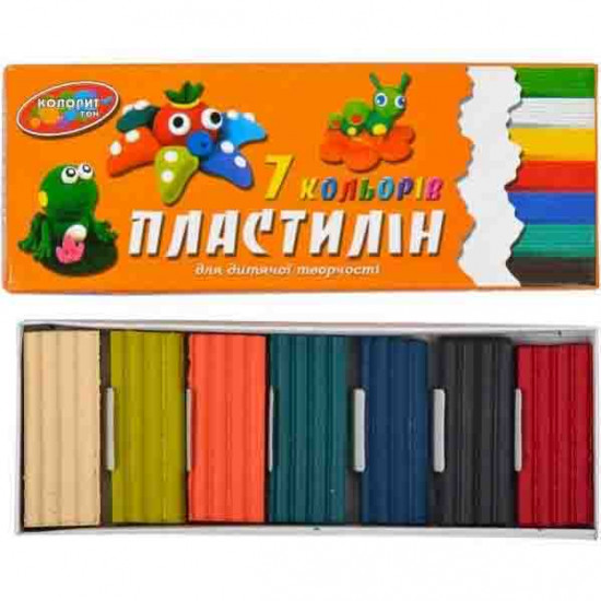 ПЛАСТИЛИН 150 Г, 7 ЦВЕТОВ ПЛАСТИЛИН 150 Г, 7 ЦВЕТОВ