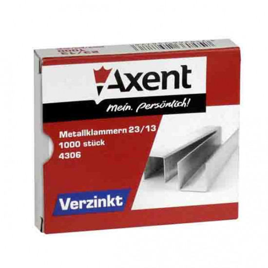 СКОБЫ №23/13 1000/У 4306 AXENT СКОБЫ №23/13 1000/У 4306 AXENT